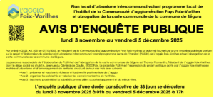 Lire la suite à propos de l’article Avis d’enquête publique et lettre PLUi-H