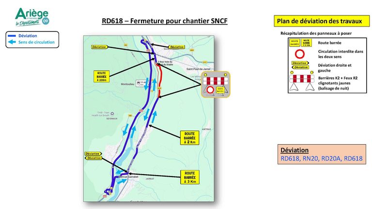 Lire la suite à propos de l’article Info pratique : circulation perturbée St-Paul / Mercus le 31/08