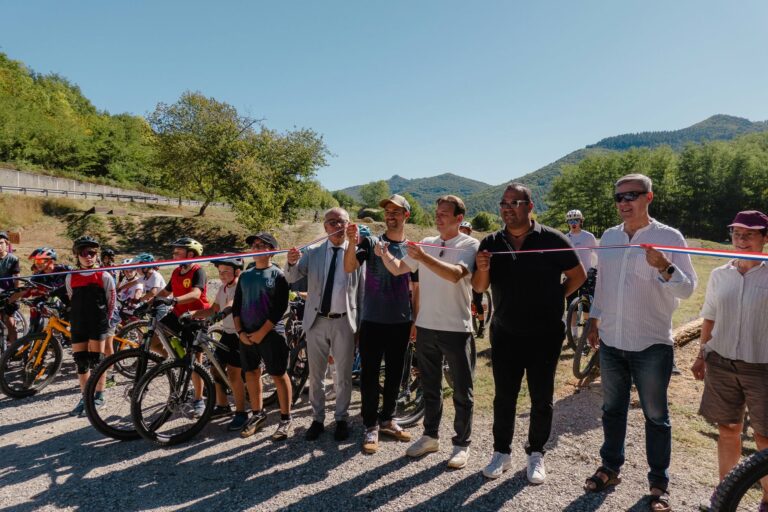 Lire la suite à propos de l’article Retour sur l&rsquo;inauguration du Bike Park